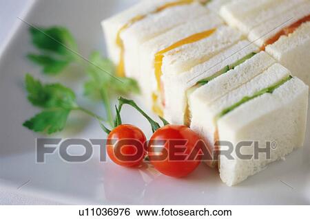 Stock Photograph - Sandwiches. Fotosearch