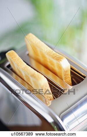 Stock Photo - Toast and toaster. Fotosearch
