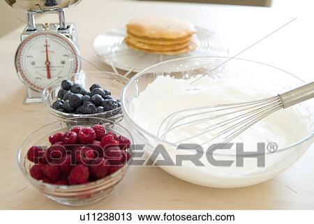 Bowl of whipped cream View Large Photo Image Stock Image - Bowl of whipped cream. Fotosearch