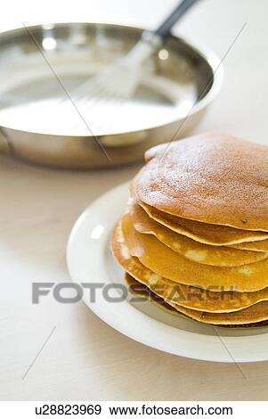 Stock Photo - Pancakes. Fotosearch