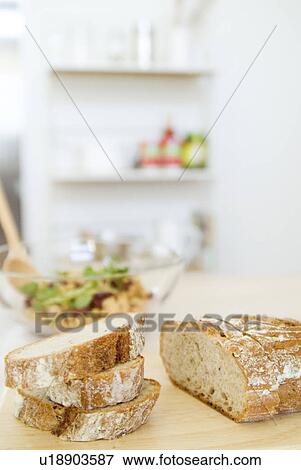 Stock Photo - Slices of bread. Fotosearch