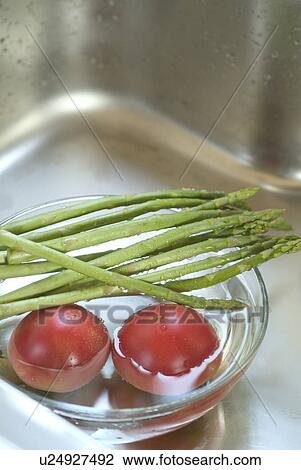 Stock Image - Vegetables in bowl. Fotosearch