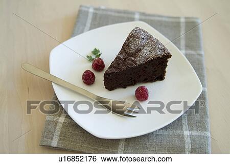 Chocolate cake View Large Photo Image Stock Photograph - Chocolate cake. Fotosearch