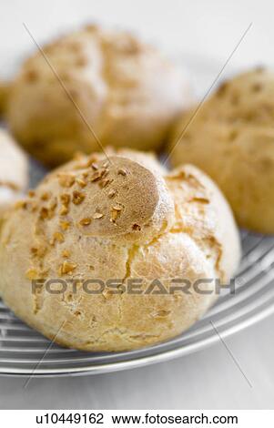 Stock Image - Cream puff. Fotosearch