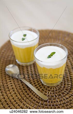 Mango Pudding View Large Photo Image Stock Image - Mango Pudding. Fotosearch