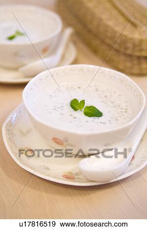 Stock Photo - Sago in coconut milk. Fotosearch
