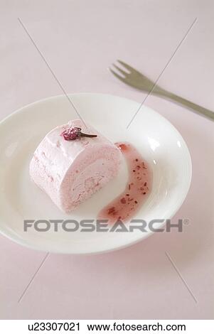 Stock Image - Sponge Roll. Fotosearch