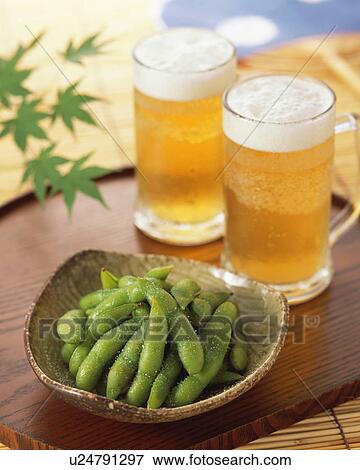 Stock Photo - Boiled Soybean. Fotosearch