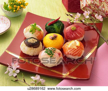 Stock Image - Sushi Ball. Fotosearch
