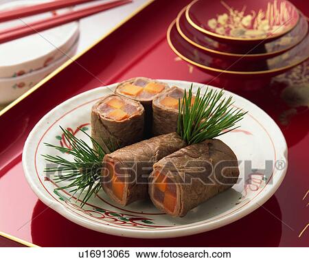 Beef Roll with Vegetables View Large Photo Image Stock Photography - Beef Roll with Vegetables. Fotosearch