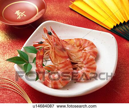 Stock Photo - Boiled Prawn. Fotosearch