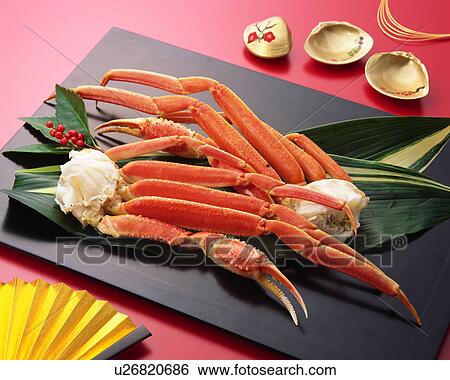 Stock Photograph - Boiled queen crab. Fotosearch