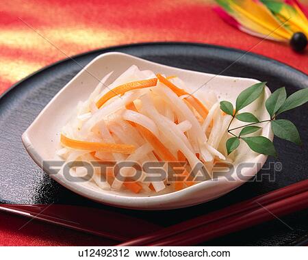 Stock Image - Japanese Pickles. Fotosearch