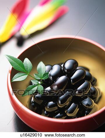 Simmered black beans View Large Photo Image Stock Image - Simmered black beans. Fotosearch