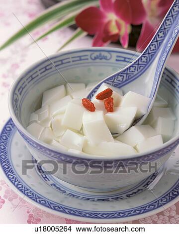 Picture - Almond Jelly . Fotosearch
