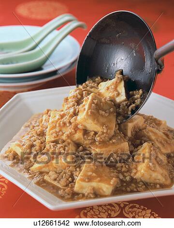 Bean Curd Szechuan Style View Large Photo Image Stock Image - Bean Curd Szechuan Style. Fotosearch