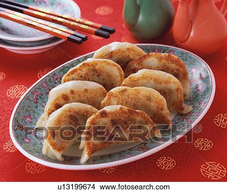 Fried Dumpling View Large Photo Image Picture - Fried Dumpling. Fotosearch