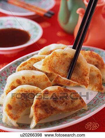 Fried Dumpling View Large Photo Image Stock Photo - Fried Dumpling. Fotosearch