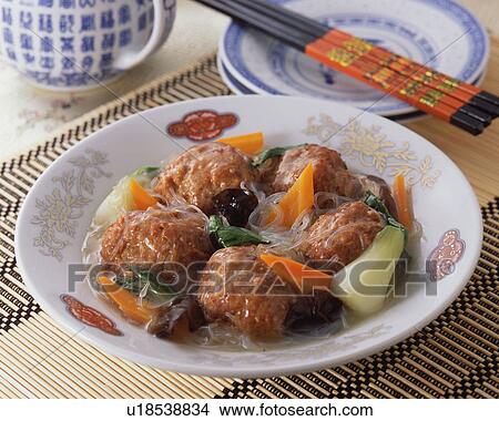 Meat Ball with Vegetables View Large Photo Image Picture - Meat Ball with Vegetables. Fotosearch