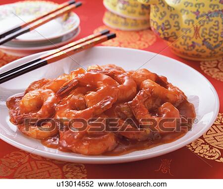 Prawn in Chili sauce View Large Photo Image Stock Image - Prawn in Chili sauce. Fotosearch