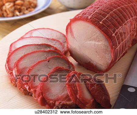 Stock Image - Roasted Pork. Fotosearch