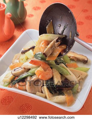 Sauteed Prawn with Vegetables View Large Photo Image Stock Image - Sauteed Prawn with Vegetables. Fotosearch