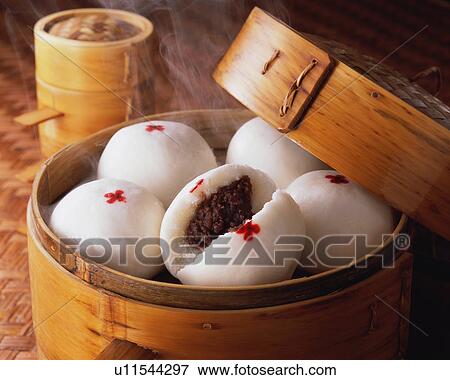 Steamed Bun View Large Photo Image Stock Photo - Steamed Bun. Fotosearch