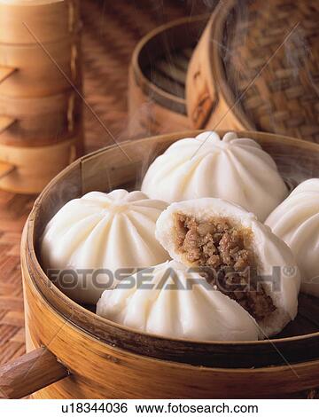 Steamed Bun View Large Photo Image Stock Photograph - Steamed Bun. Fotosearch