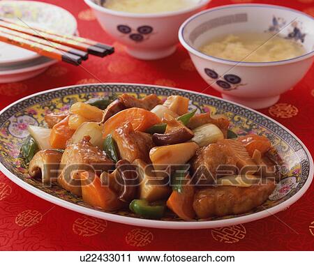Sweet and Sour Pork View Large Photo Image Stock Image - Sweet and Sour Pork. Fotosearch