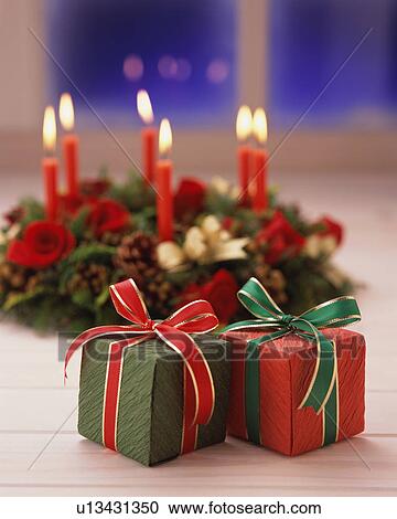 Close up of two gifts tied up with colorful ribbons View Large Photo Image Stock Image - Close up of two gifts tied up with colorful ribbons. Fotosearch
