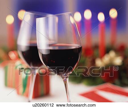Close up of two wineglasses View Large Photo Image Stock Image - Close up of two wineglasses. Fotosearch