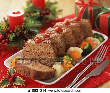 Meatloaf on tray View Large Photo Image Picture - Meatloaf on tray. Fotosearch