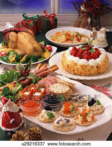 Plenty dishes arranged for Christmas dinner View Large Photo Image Stock Photo - Plenty dishes arranged for Christmas dinner. Fotosearch