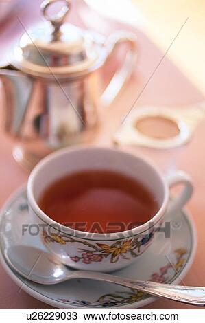 Stock Image - A cup of tea. Fotosearch