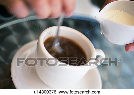 Stock Photograph - Coffee cup, close-up. Fotosearch
