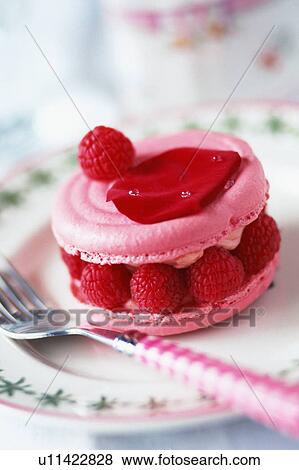 Raspberry cake View Large Photo Image Stock Photo - Raspberry cake. Fotosearch