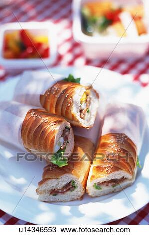 Stock Image - Sandwiches. Fotosearch