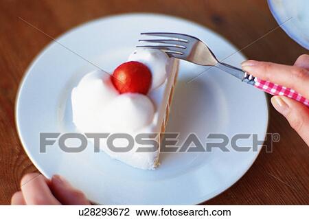 Strawberry cake View Large Photo Image Stock Image - Strawberry cake. Fotosearch