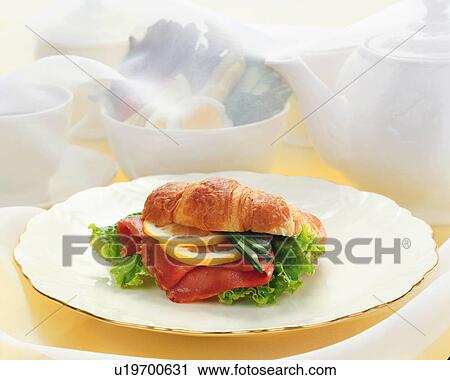 Stock Photography Of Croissant Sandwich U19700631 Stock Photography Of Croissant Sandwich U19700631