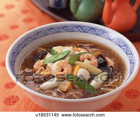 Stock Photography - Noodle Soup. Fotosearch