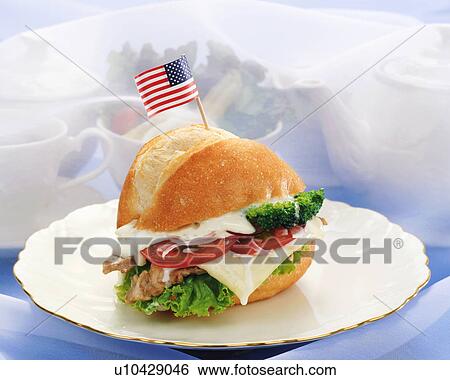 Sandwich View Large Photo Image Stock Photograph - Sandwich. Fotosearch