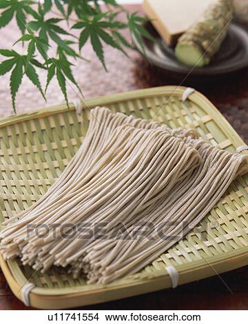 Soba noodle View Large Photo Image Picture - Soba noodle. Fotosearch