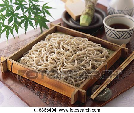 Soba noodle View Large Photo Image Picture - Soba noodle. Fotosearch