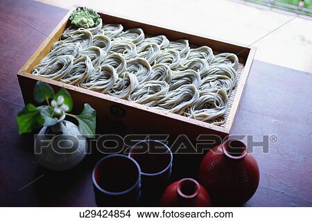 Picture - Soba noodle. Fotosearch