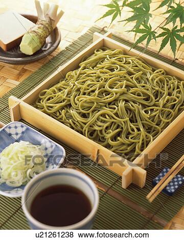 Soba noodle View Large Photo Image Stock Photo - Soba noodle. Fotosearch