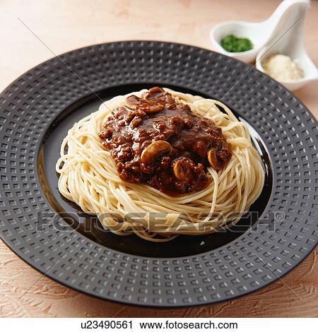 Spaghetti Bolognese View Large Photo Image Stock Image - Spaghetti Bolognese . Fotosearch