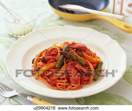 Tomato Spaghetti View Large Photo Image Stock Photograph - Tomato Spaghetti. Fotosearch