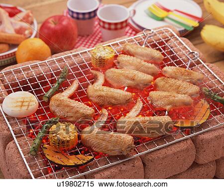 Chicken BBQ View Large Photo Image Stock Photography - Chicken BBQ. Fotosearch