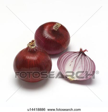 Stock Photograph - Red onion. Fotosearch