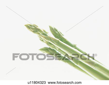 Stock Image - Asparagus, close-up. Fotosearch